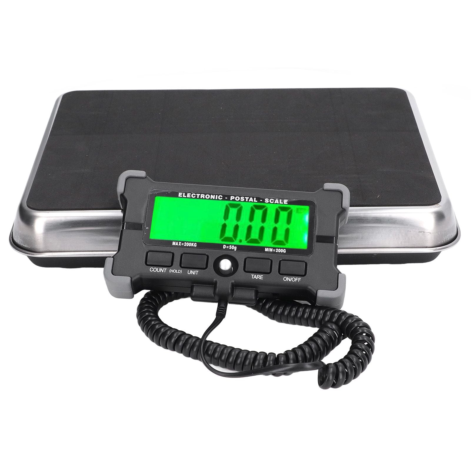 Shipping Scale Portable Accurate Digital HD LCD Display Package Scale with USB Cable Hooks for Pet Package Express