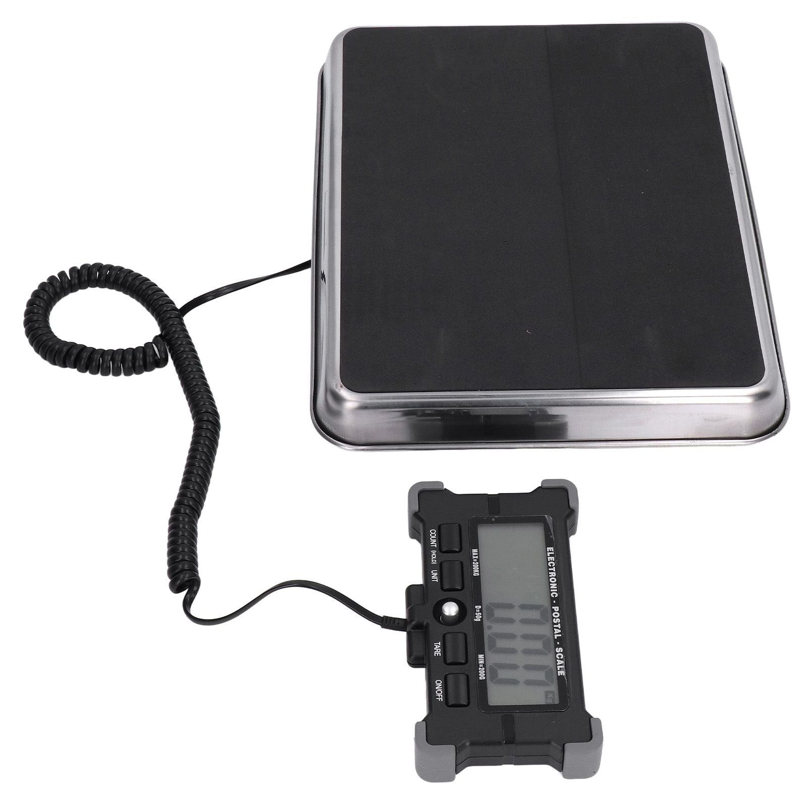 Shipping Scale Portable Accurate Digital HD LCD Display Package Scale with USB Cable Hooks for Pet Package Express