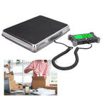 Shipping Scale Portable Accurate Digital HD LCD Display Package Scale with USB Cable Hooks for Pet Package Express