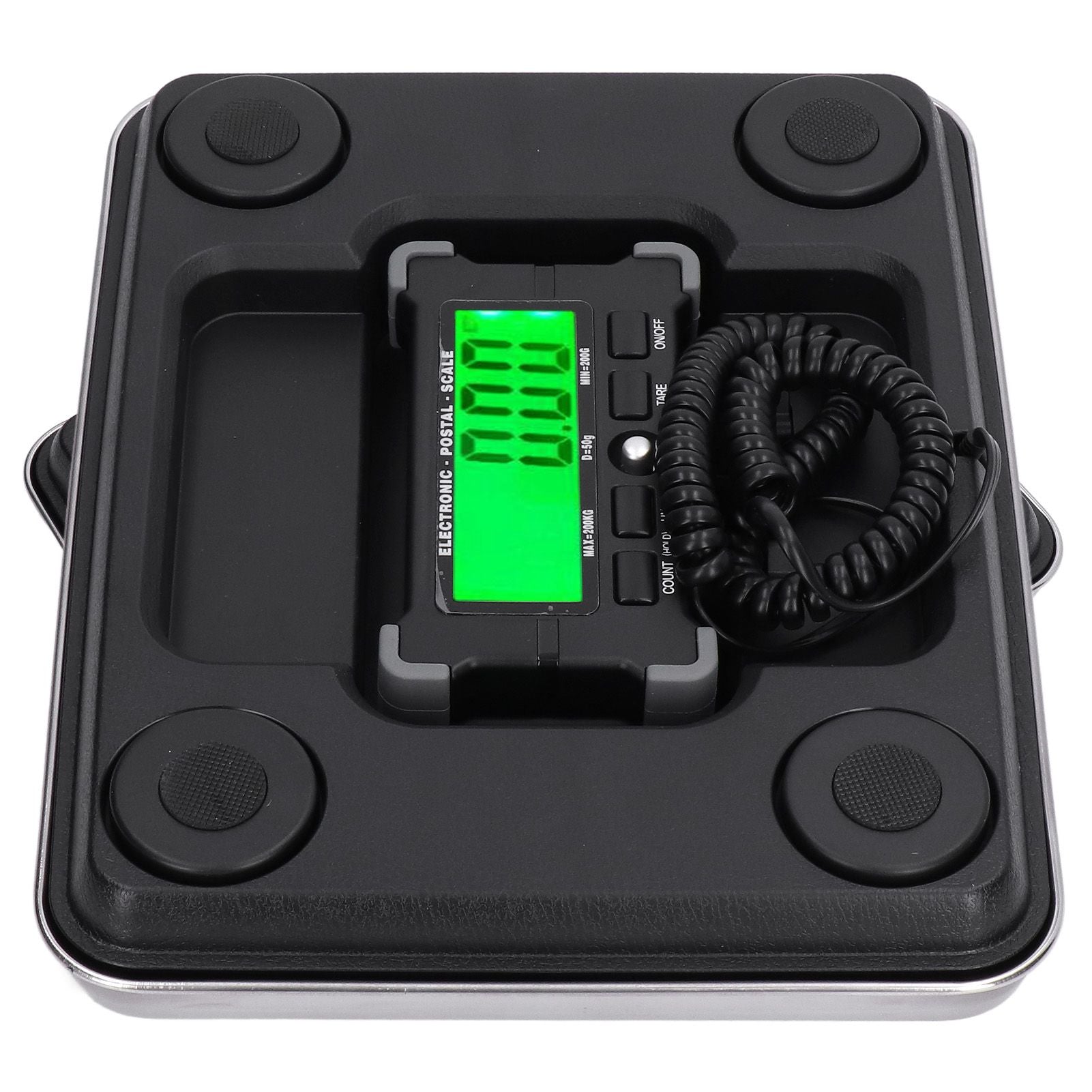 Shipping Scale Portable Accurate Digital HD LCD Display Package Scale with USB Cable Hooks for Pet Package Express