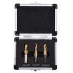 3PCS Weld Cutter Drill Bit High Speed Steel Welding Drill Bit Wear Resistant Weld Cutter Tool