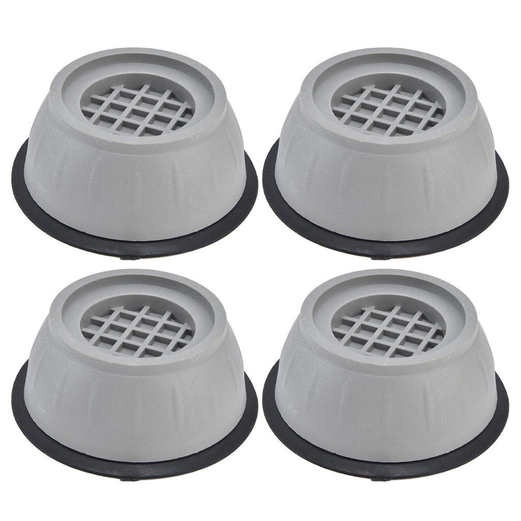 4pcs Washing Machine Pad Shockproof Noise Cancelling Prevent Slip Washer Foot Cushion for Refrigerator Dryer9cm Diameter