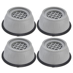 4pcs Washing Machine Pad Shockproof Noise Cancelling Prevent Slip Washer Foot Cushion for Refrigerator Dryer9cm Diameter