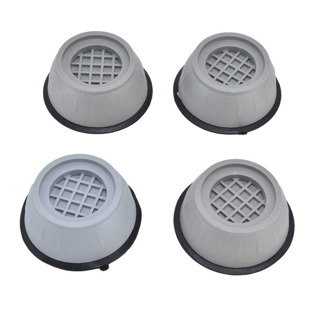 4pcs Washing Machine Pad Shockproof Noise Cancelling Prevent Slip Washer Foot Cushion for Refrigerator Dryer9cm Diameter