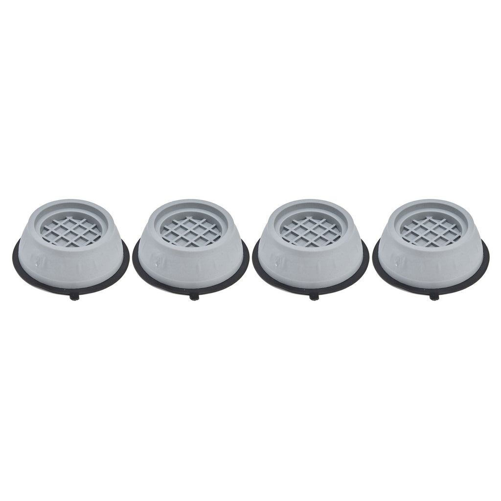 4pcs Washing Machine Pad Shockproof Noise Cancelling Prevent Slip Washer Foot Cushion for Refrigerator Dryer8cm Diameter