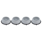 4pcs Washing Machine Pad Shockproof Noise Cancelling Prevent Slip Washer Foot Cushion for Refrigerator Dryer8cm Diameter