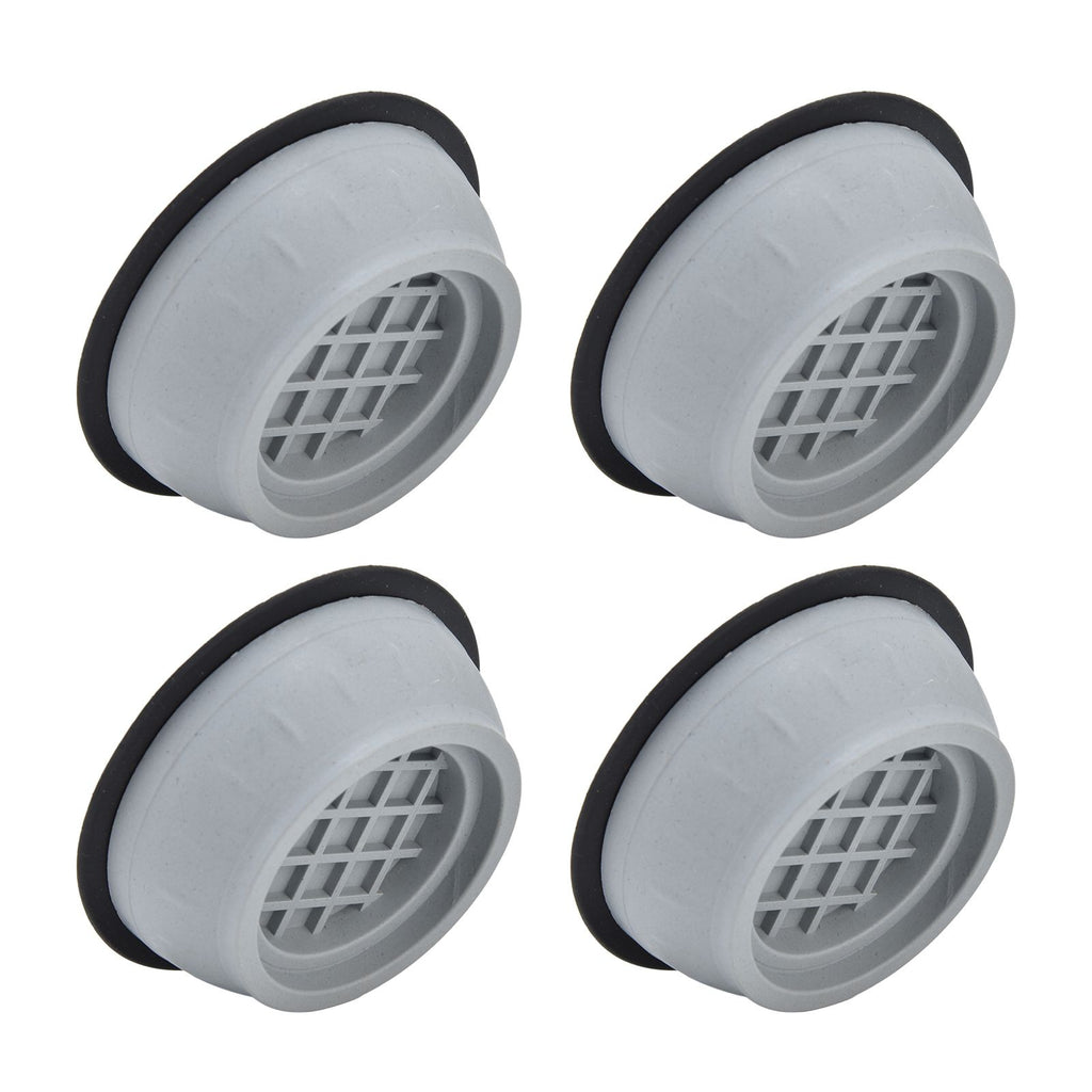 4pcs Washing Machine Pad Shockproof Noise Cancelling Prevent Slip Washer Foot Cushion for Refrigerator Dryer8cm Diameter
