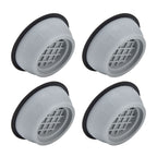 4pcs Washing Machine Pad Shockproof Noise Cancelling Prevent Slip Washer Foot Cushion for Refrigerator Dryer8cm Diameter