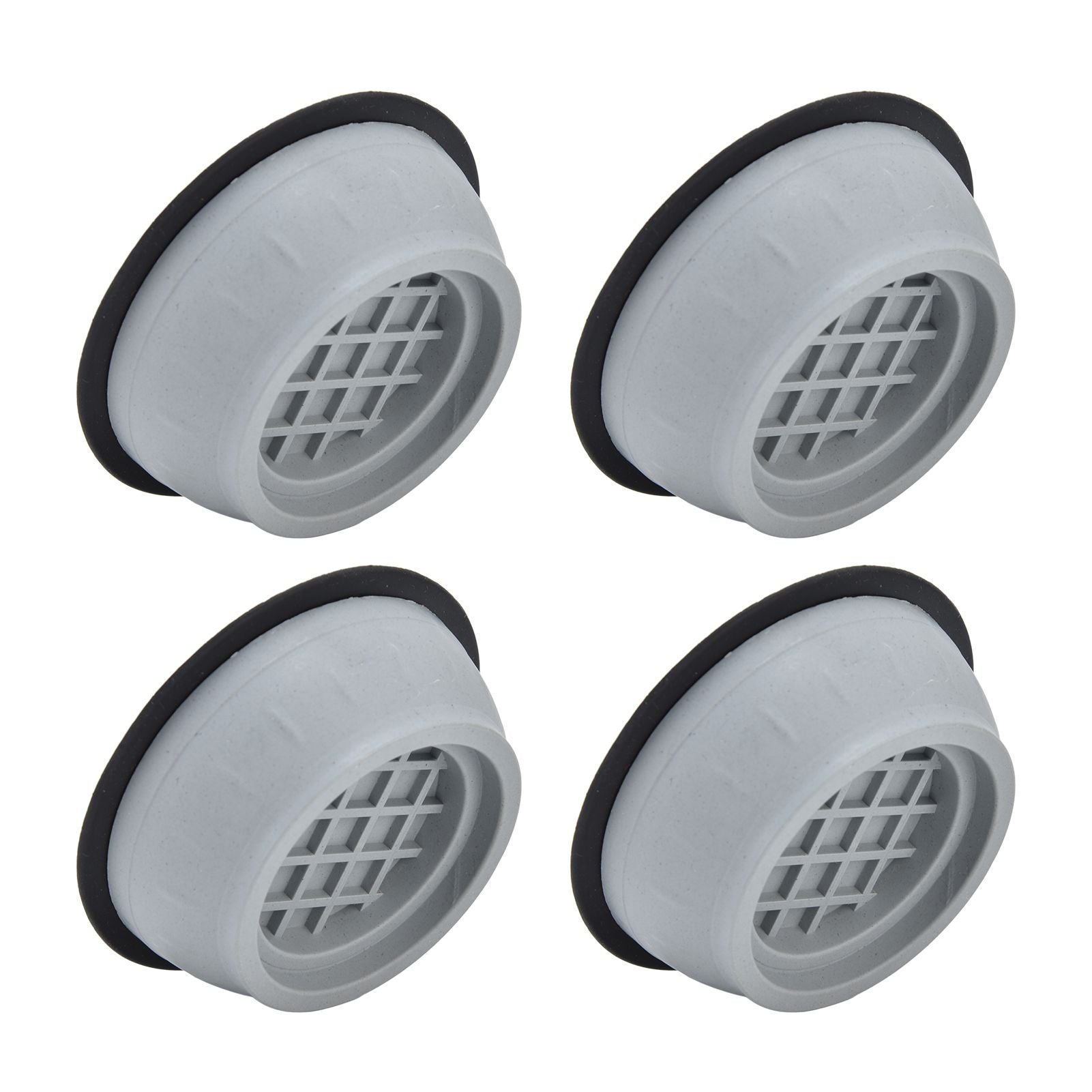 4pcs Washing Machine Pad Shockproof Noise Cancelling Prevent Slip Washer Foot Cushion for Refrigerator Dryer8cm Diameter