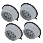 4pcs Washing Machine Pad Shockproof Noise Cancelling Prevent Slip Washer Foot Cushion for Refrigerator Dryer8cm Diameter