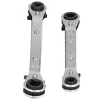 CT122 Refrigerator Ratchet Wrench 1/4 3/16 5/16 3/8 Stainless Steel Wrench Air Conditioner Repair Tool for Household