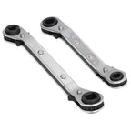 CT122 Refrigerator Ratchet Wrench 1/4 3/16 5/16 3/8 Stainless Steel Wrench Air Conditioner Repair Tool for Household