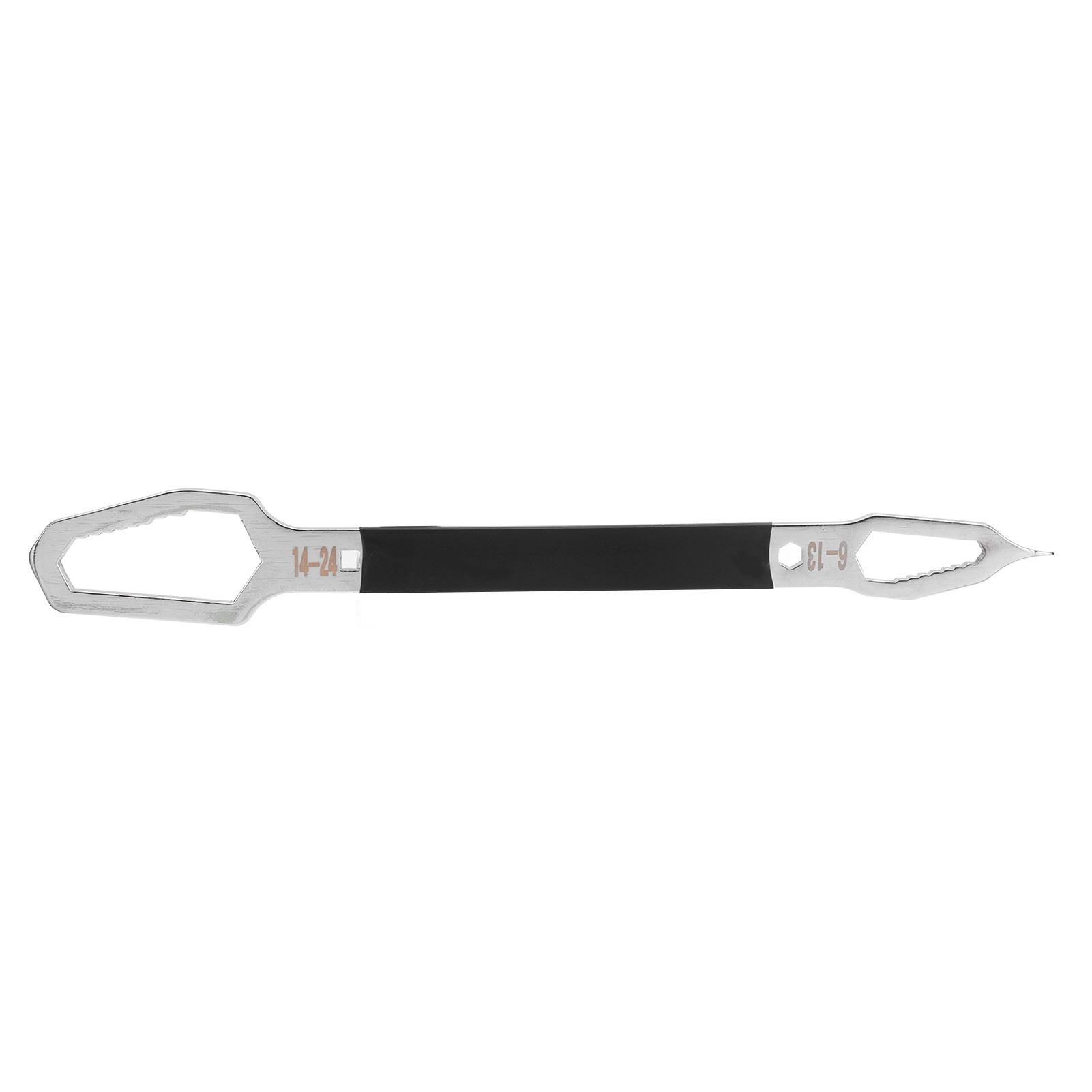 Shaped Wrench Double Ended Multifunctional Universal Unique Ultra Long Design Hardware Hand ToolBlack