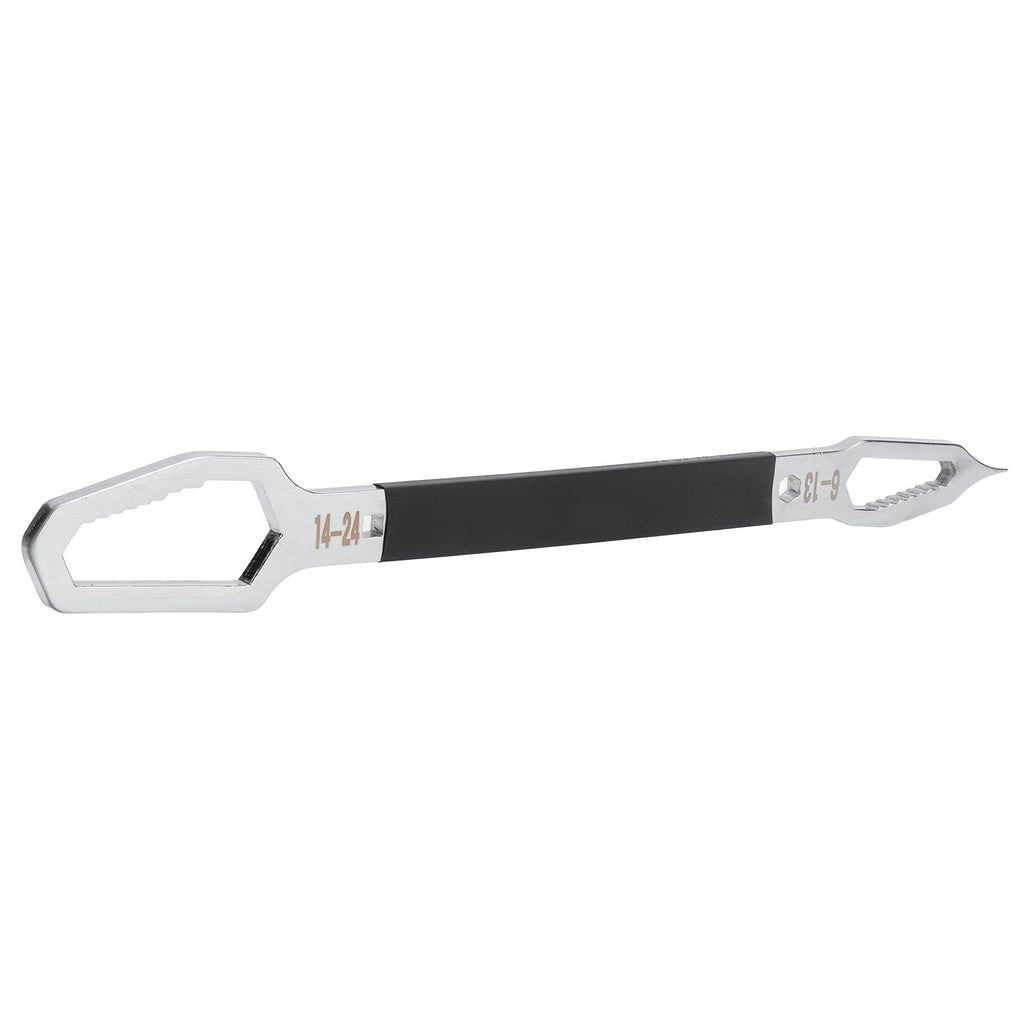 Shaped Wrench Double Ended Multifunctional Universal Unique Ultra Long Design Hardware Hand ToolBlack