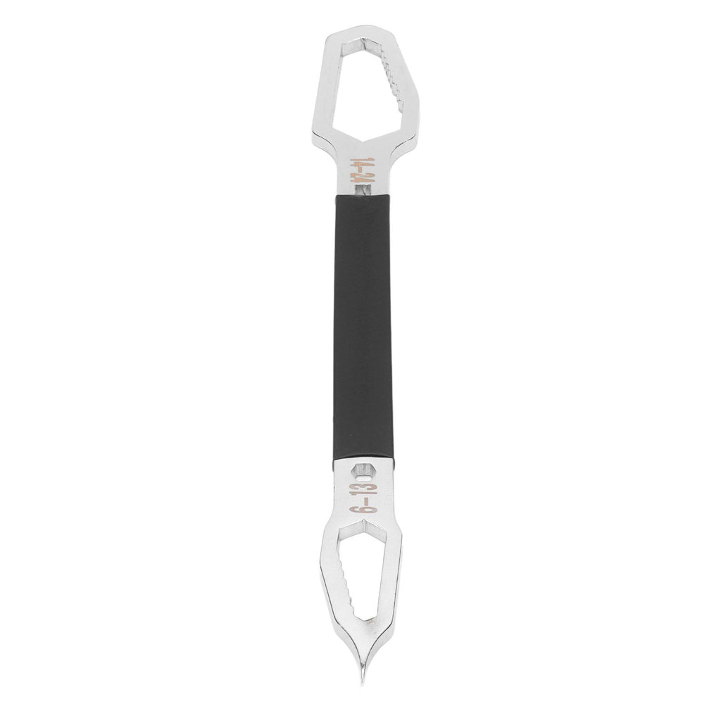 Shaped Wrench Double Ended Multifunctional Universal Unique Ultra Long Design Hardware Hand ToolBlack