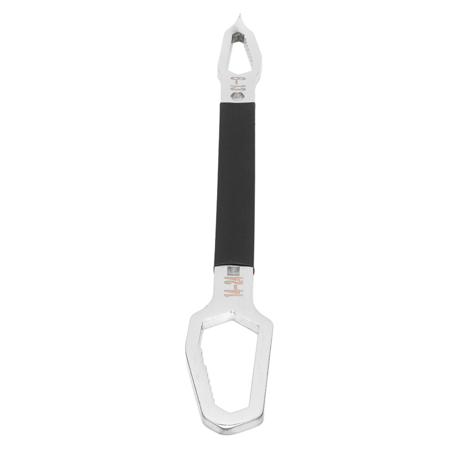 Shaped Wrench Double Ended Multifunctional Universal Unique Ultra Long Design Hardware Hand ToolBlack