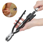 Safety Wire Pliers Fine Workmanship High Hardness High Carbon Steel Small Volume Wire Twisting Pliers9in