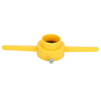 Pipe Threader 60 Degree Durable Manual Pipe Threading Kit with 3 Different Sizes Molds Shells for PVC NPT Plastic Pipes