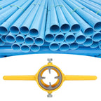 Pipe Threader 60 Degree Durable Manual Pipe Threading Kit with 3 Different Sizes Molds Shells for PVC NPT Plastic Pipes