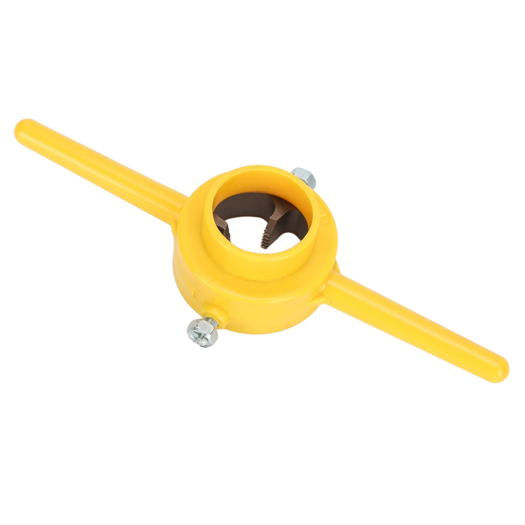 Pipe Threader 60 Degree Durable Manual Pipe Threading Kit with 3 Different Sizes Molds Shells for PVC NPT Plastic Pipes