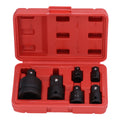 Socket Adapter Set Chrome Tangsten Steel 1 3/4 1/2 3/8 1/4 Drive Impact Adapter for Home Maintenance