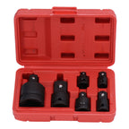 Socket Adapter Set Chrome Tangsten Steel 1 3/4 1/2 3/8 1/4 Drive Impact Adapter for Home Maintenance