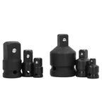 Socket Adapter Set Chrome Tangsten Steel 1 3/4 1/2 3/8 1/4 Drive Impact Adapter for Home Maintenance