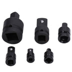 Socket Adapter Set Chrome Tangsten Steel 1 3/4 1/2 3/8 1/4 Drive Impact Adapter for Home Maintenance