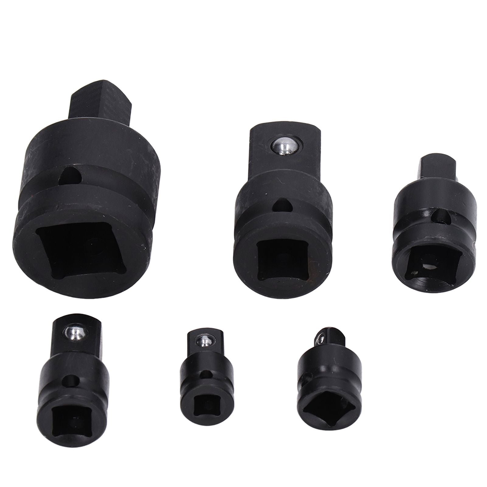 Socket Adapter Set Chrome Tangsten Steel 1 3/4 1/2 3/8 1/4 Drive Impact Adapter for Home Maintenance