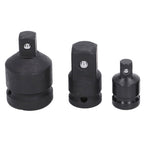 Socket Adapter Set Chrome Tangsten Steel 1 3/4 1/2 3/8 1/4 Drive Impact Adapter for Home Maintenance
