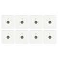 8pcs Concealed Sound Control Switch Light Control Panel for Home Office 250V 10A