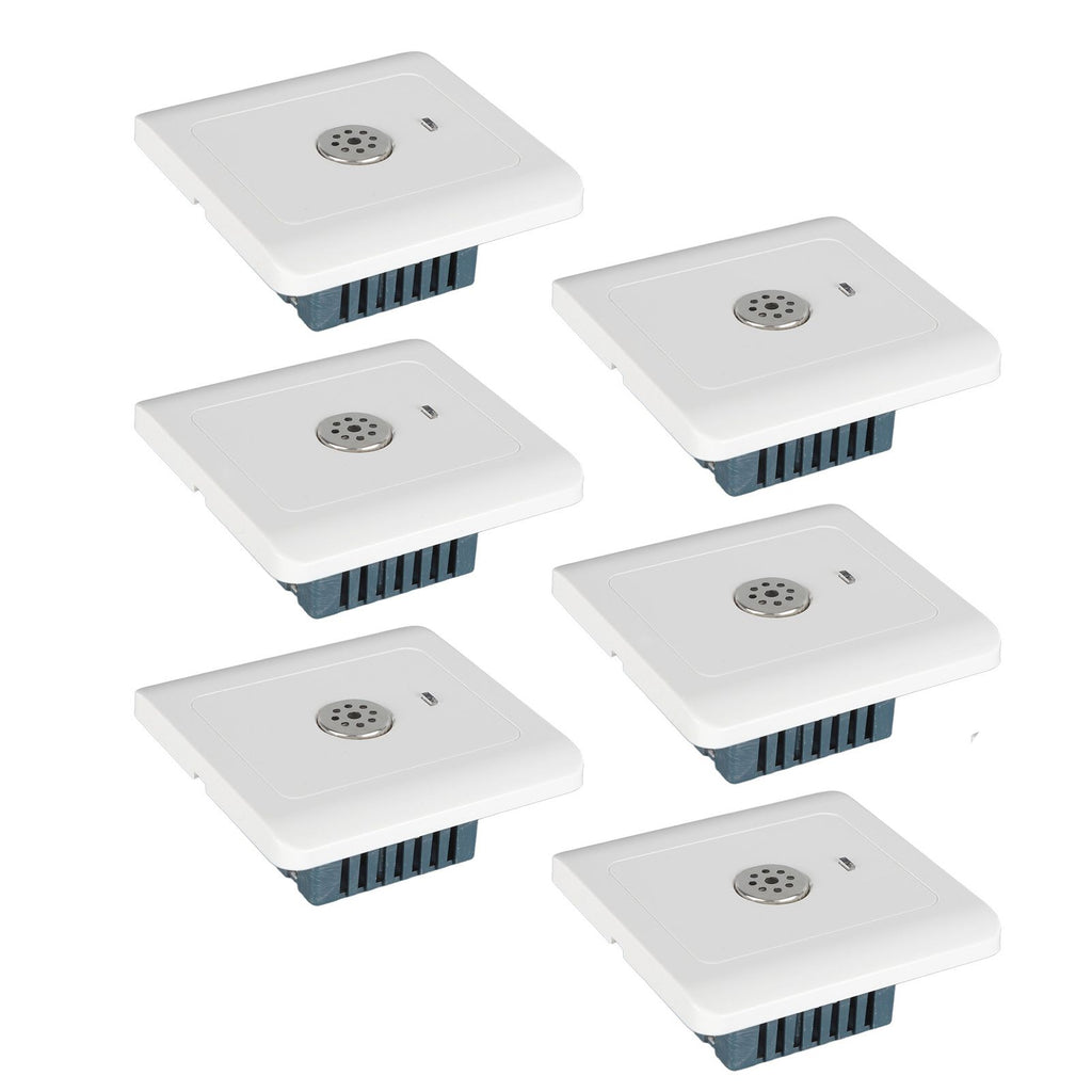 8pcs Concealed Sound Control Switch Light Control Panel for Home Office 250V 10A