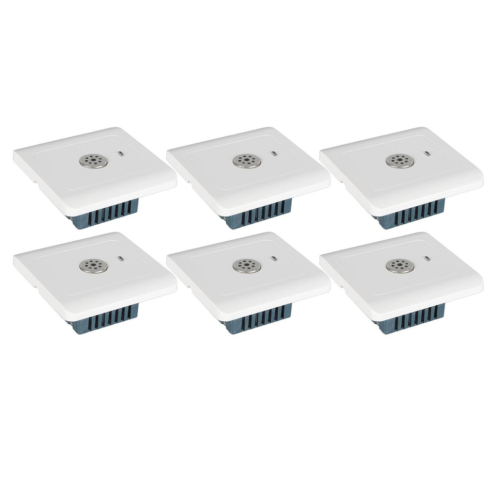 8pcs Concealed Sound Control Switch Light Control Panel for Home Office 250V 10A