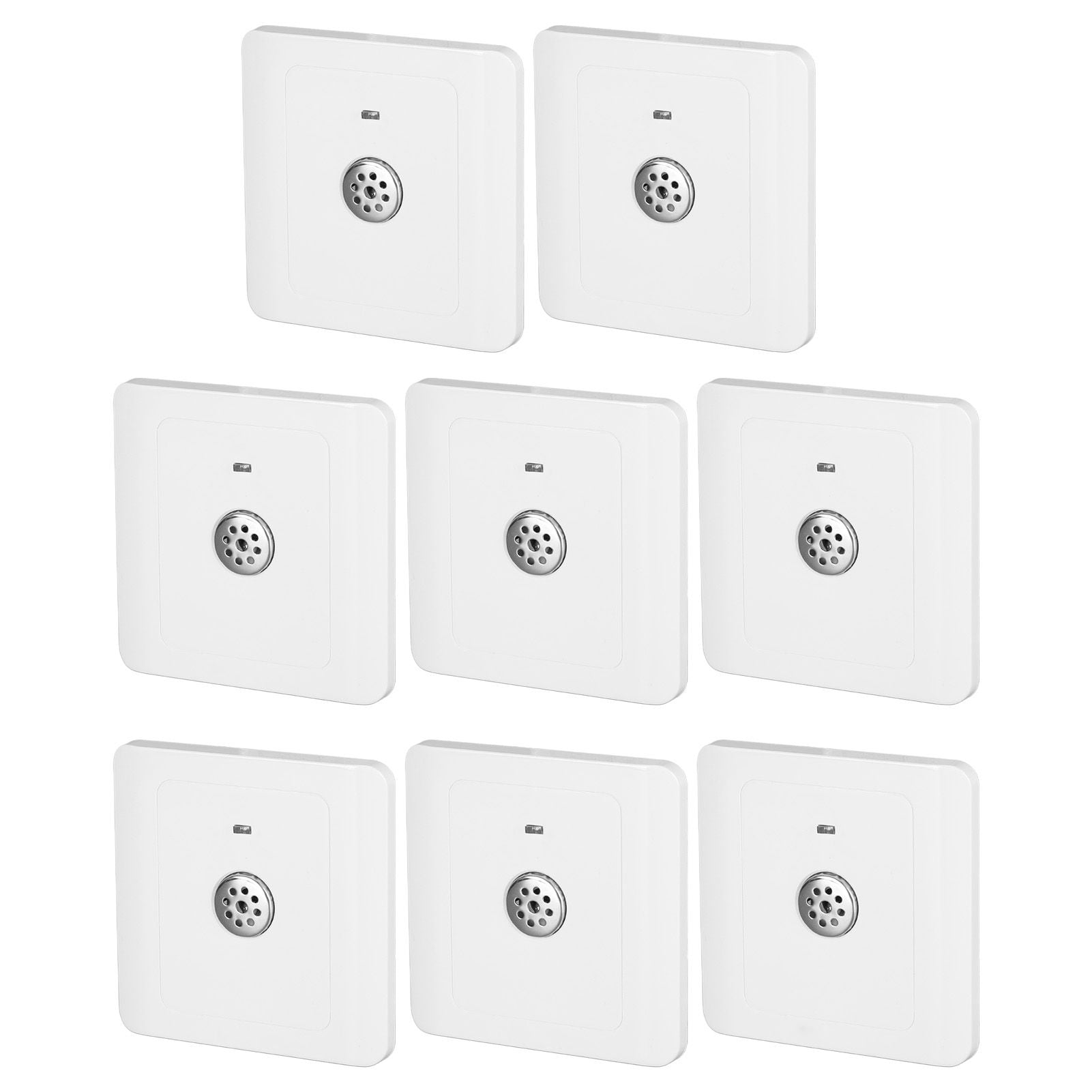 8pcs Concealed Sound Control Switch Light Control Panel for Home Office 250V 10A