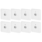 8pcs Concealed Sound Control Switch Light Control Panel for Home Office 250V 10A