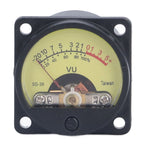 VU Meter Vibration Static Proof Amplifier Volume Level Meter with Backlight for Recording Studio Home Speaker 50mA 12V