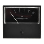 VU Meter High Accuracy Small Lightweight Clear Display Antistatic LED Volume Meter for DIY Recording Studio Home