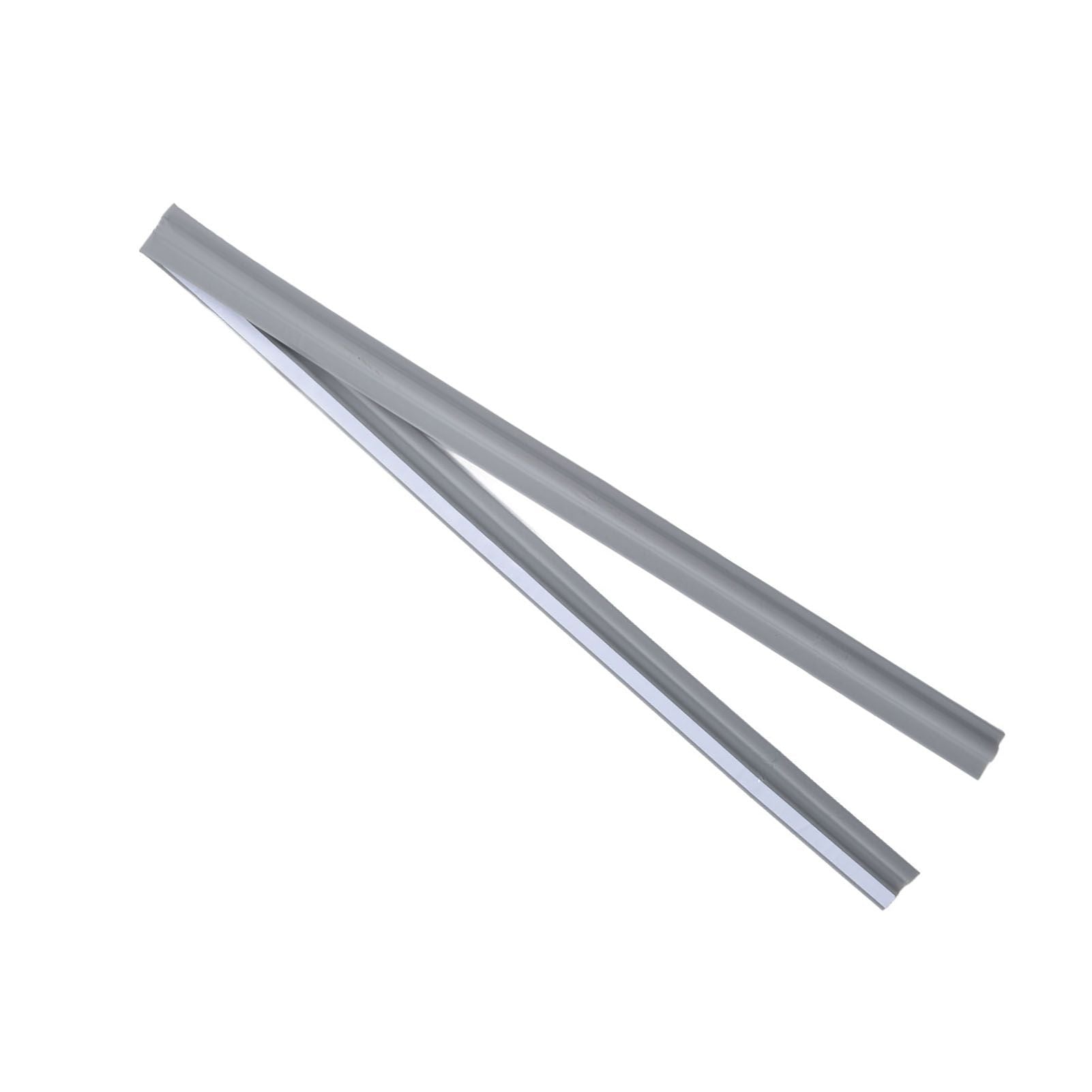 Weather Stripping Gray Elastic Durable Convenient Practical Easy Replaceable Waterproof Reliable Door Sealers