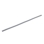 Weather Stripping Gray Elastic Durable Convenient Practical Easy Replaceable Waterproof Reliable Door Sealers