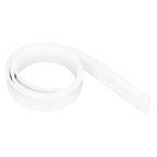 Door Soundproofing 28mm/1.1in Round Hole Silicone Protective Durable Replaceable Lightweight Sealer Strip for RoomWhite