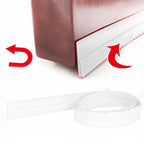 Door Soundproofing 28mm/1.1in Round Hole Silicone Protective Durable Replaceable Lightweight Sealer Strip for RoomWhite
