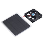 Solar Fan 10W 12V Effective Deodorization Energy Saving Portable USB Solar Exhaust Fan for Pet Houses RV Greenhouses