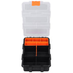 Parts Box Classification Grid Storage Box PVC Components Parts Tool Organizer for Hardware Fitting