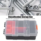Parts Box Classification Grid Storage Box PVC Components Parts Tool Organizer for Hardware Fitting