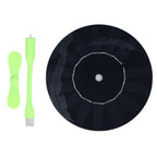 Small USB Car Fan Multifunction Round Monocrystalline Silicone Solar Powered Car Exhaust Fan 5W