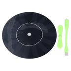 Small USB Car Fan Multifunction Round Monocrystalline Silicone Solar Powered Car Exhaust Fan 5W