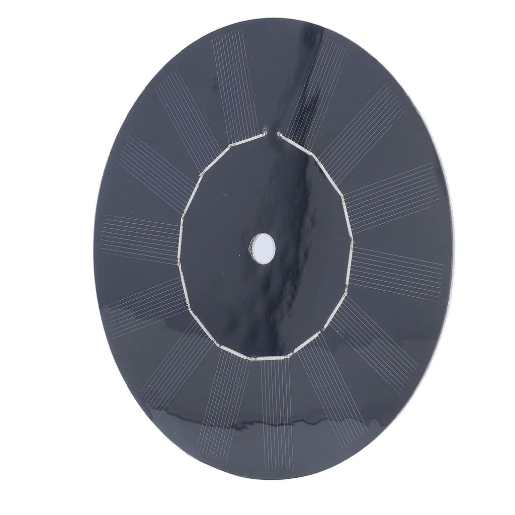 Small USB Car Fan Multifunction Round Monocrystalline Silicone Solar Powered Car Exhaust Fan 5W