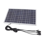 8V 15W Solar Panel High Efficiency Solar Charging Panel Outdoor Battery Charger for Household Car Boat
