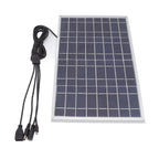 8V 15W Solar Panel High Efficiency Solar Charging Panel Outdoor Battery Charger for Household Car Boat