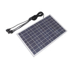 8V 15W Solar Panel High Efficiency Solar Charging Panel Outdoor Battery Charger for Household Car Boat